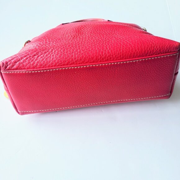 Dooney & Bourke Pink Leather Mini Tote Bag - Picture 7 of 12